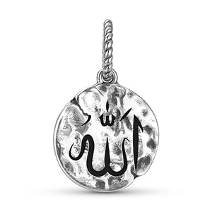 Allah charm zilver 925 bedelarmband islamitisch sieraad