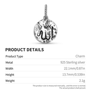 Allah charm 925 zilver productfoto islamitisch Shahzadi