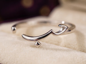 Arabische ring dames gedragen islamitisch sieraad